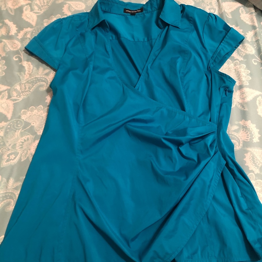 Turquoise Express Blouse